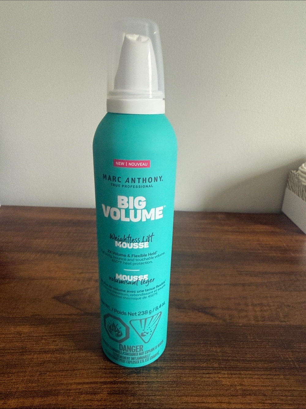 Marc Anthony Big Volume Weightless Lift Mousse - Teal Bottle